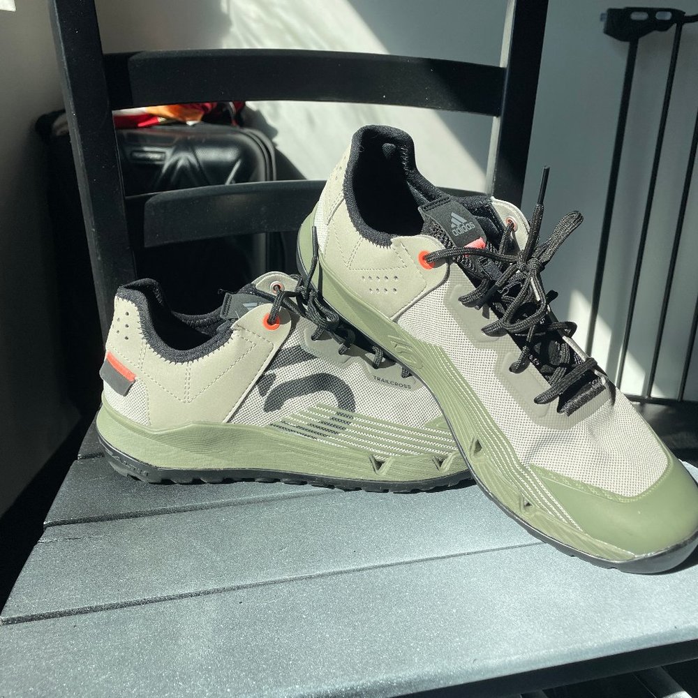 Five Ten Trailcross LT Flat Shoes - Men's, Olive Green, Size 8